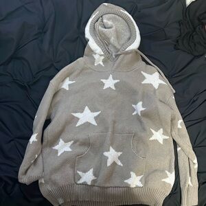 Shien Hodded Star Sweater